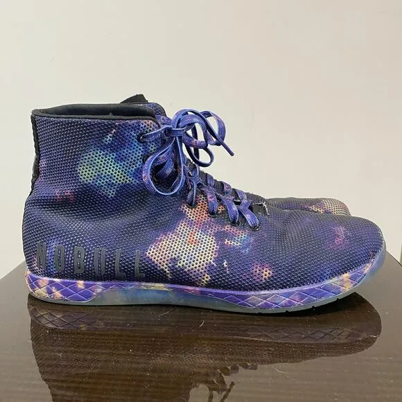 NOBULL Mesh Tie Dye High Top Trainer Sneakers Shoes Men's 15