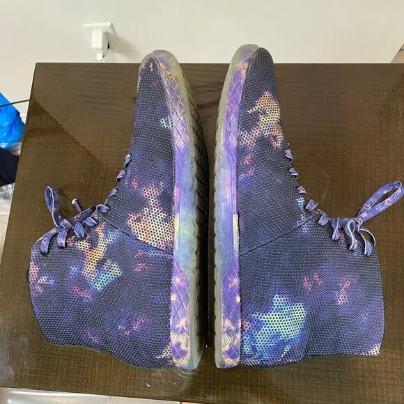 NOBULL Mesh Tie Dye High Top Trainer Sneakers Shoes Men's 15