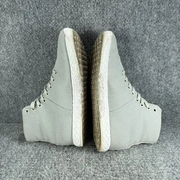 Nobull Outwork High Top Womens 6.5 Gray Shoes Trainers Athletic Lifting