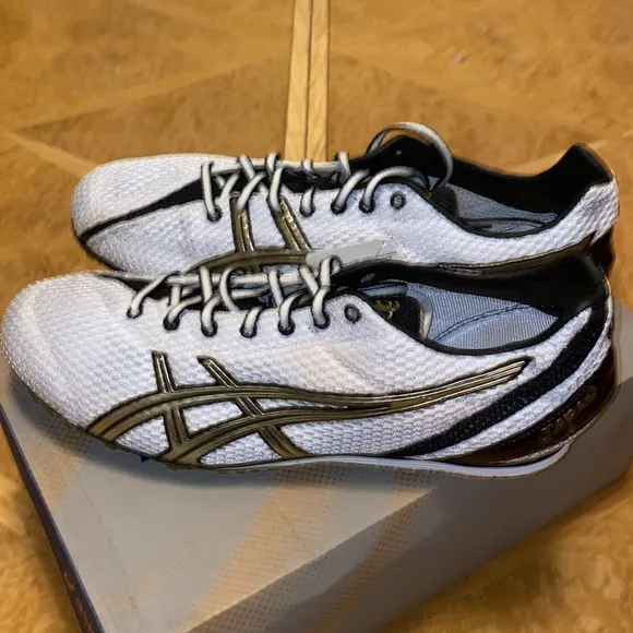 NWB!! Rare ASICS Japan Thunder 2 Track &amp; Field Spike Mens Shoes size 11.5