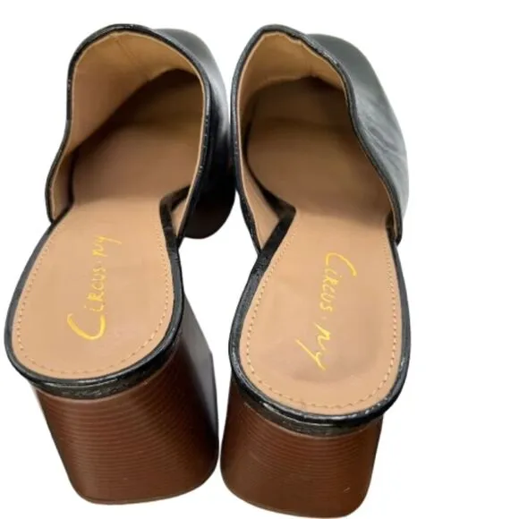 NWOB Circus NY by Sam Edelman Shay Heeled Platform Mules Size 8M