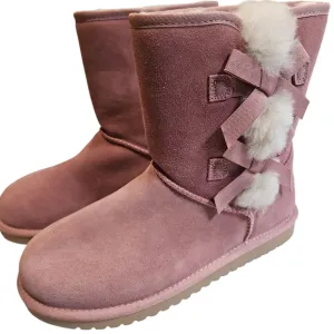 NWOB  Koolaburra  BY  UGG Women's Pink Boots Size 8