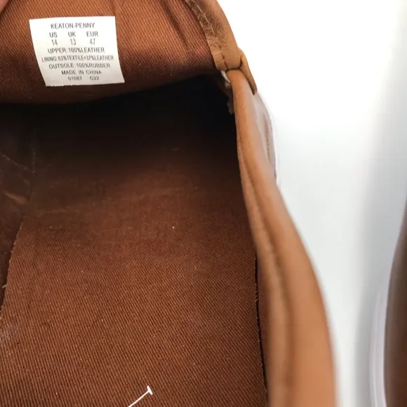 NWOB Polo Ralph Lauren Keaton Leather Penny Loafer