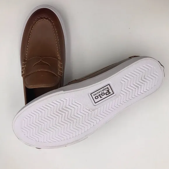 NWOB Polo Ralph Lauren Keaton Leather Penny Loafer