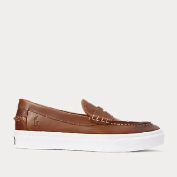 NWOB Polo Ralph Lauren Keaton Leather Penny Loafer