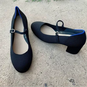 NWOB Rothy's Black Mary Jane Shoes Size 10.5W