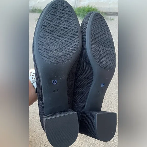 NWOB Rothy's Black Mary Jane Shoes Size 10.5W