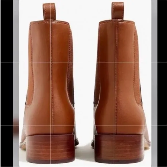 NWOT J.Crew Factory Brown Chelsea Ankle Boots