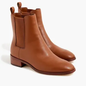 NWOT J.Crew Factory Brown Chelsea Ankle Boots