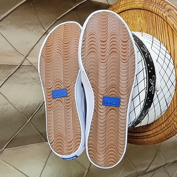 NWOT- Keds ‘Double Decker’ Leather Platform Slip-on Sneakers