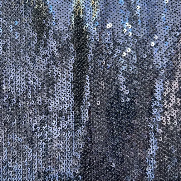 NWOT navy blue sequin pencil skirt