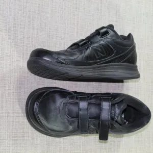 NWOT New Balance 577 Black Leather Walking DSL 2 Sneaker Men's Size 9