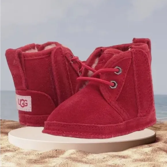 NWOT UGG Baby Red Booties