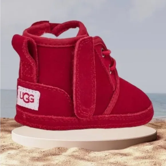 NWOT UGG Baby Red Booties