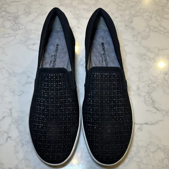 NWOT Walking Cradles Orleans Comfort Shoes Black Size 12 Narrow
