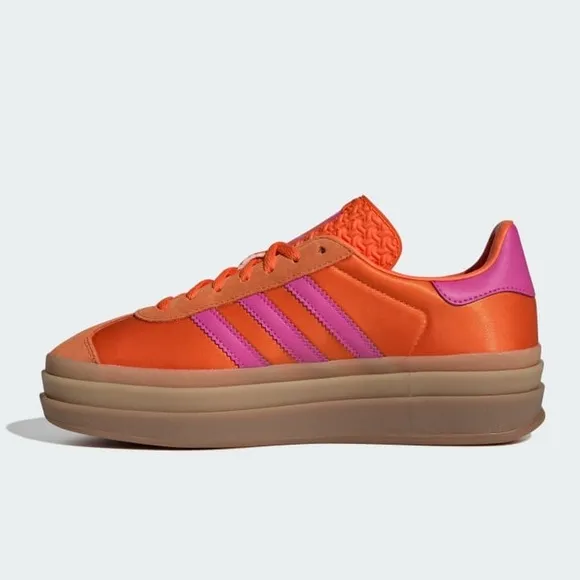 NWT ADIDAS Gazelle Bold Platform Shoes!