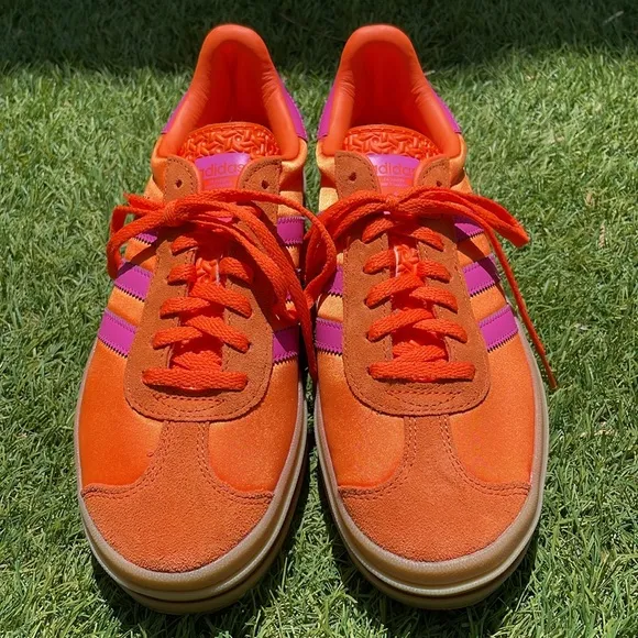 NWT ADIDAS Gazelle Bold Platform Shoes!