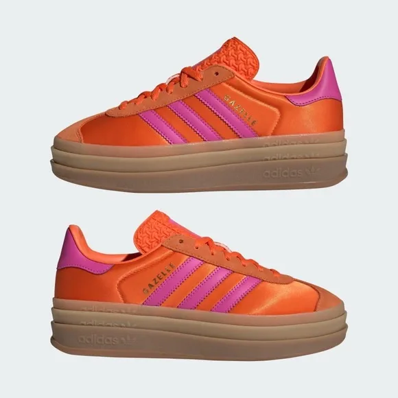 NWT ADIDAS Gazelle Bold Platform Shoes!