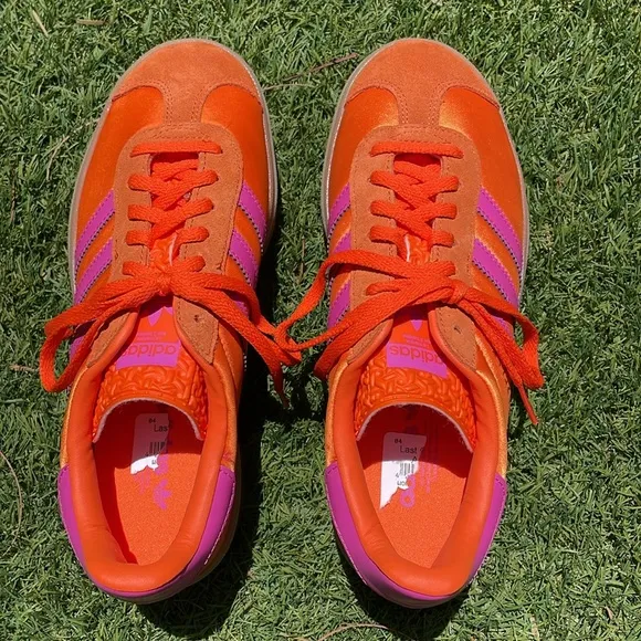 NWT ADIDAS Gazelle Bold Platform Shoes!