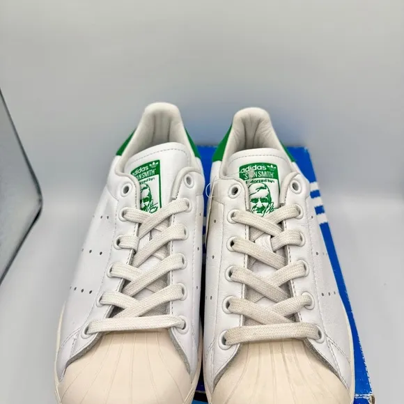 NWT Adidas Stan Smith Superstan white green classic sneaker originals superstar