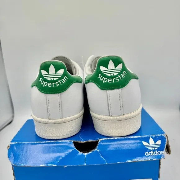 NWT Adidas Stan Smith Superstan white green classic sneaker originals superstar