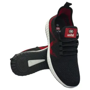 NWT ECKO UNLTD AUTHENTIC MEN'S BLACK KNIT LACE UP SNEAKERS SHOES SIZE 10