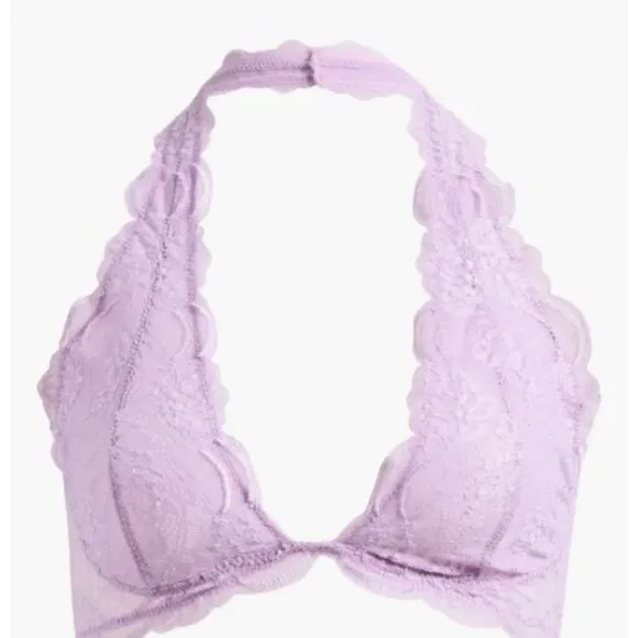 NWT - Free People Last Dance Lace Halter Bra