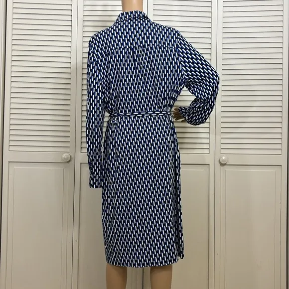 NWT HOBBS Sandrine Patterned Shirt Dress Size 14