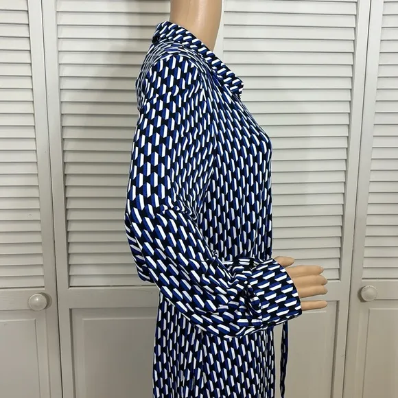 NWT HOBBS Sandrine Patterned Shirt Dress Size 14