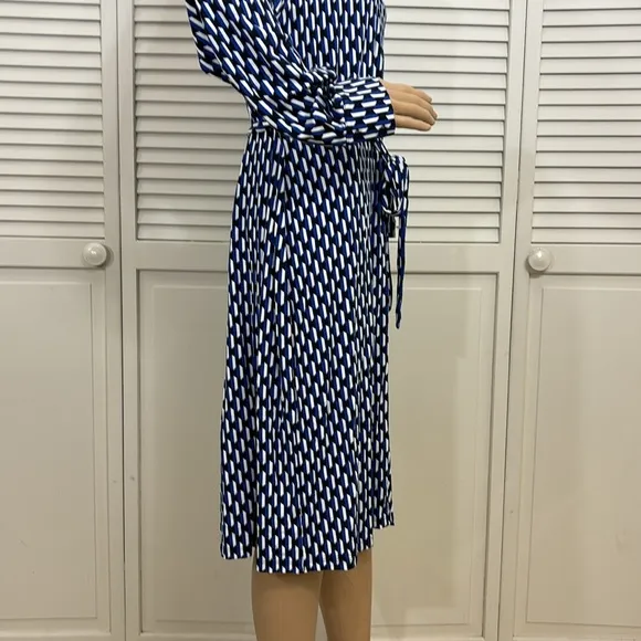 NWT HOBBS Sandrine Patterned Shirt Dress Size 14