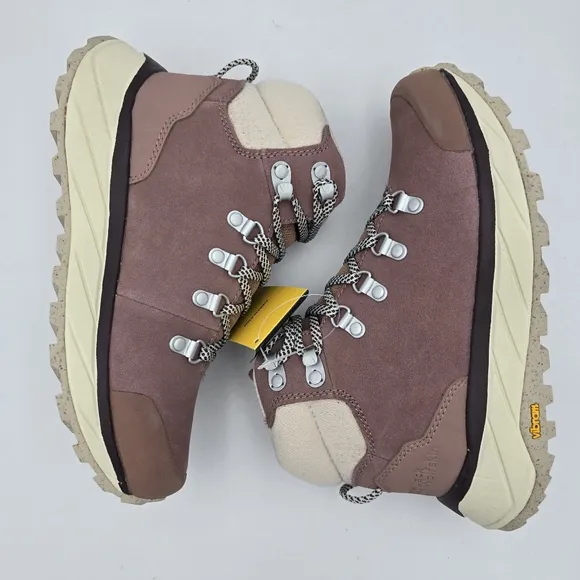 NWT Jack Wolfskin Women's Terraventure Urban Mid W Hiking Shoes, Rose/White, 5.5