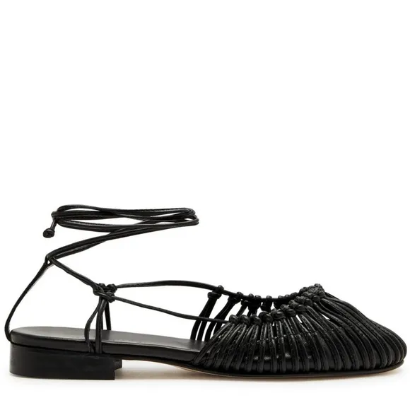 Nwt knotted leather sandals