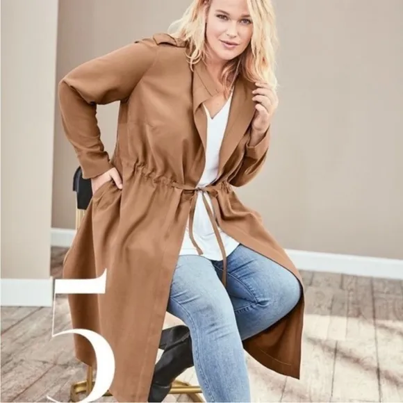 NWT Lane Bryant Utility duster jacket