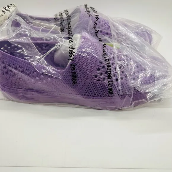 NWT Layer 8 Katie Rubber comfy Shoes Lavender Sizes 7 &amp; 8 Available
