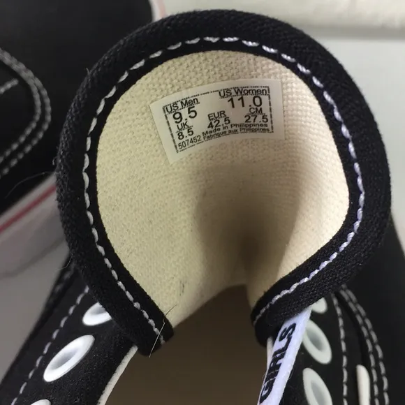 NWT Men Vans Classic I❤️ Heart Shoes size 9.5