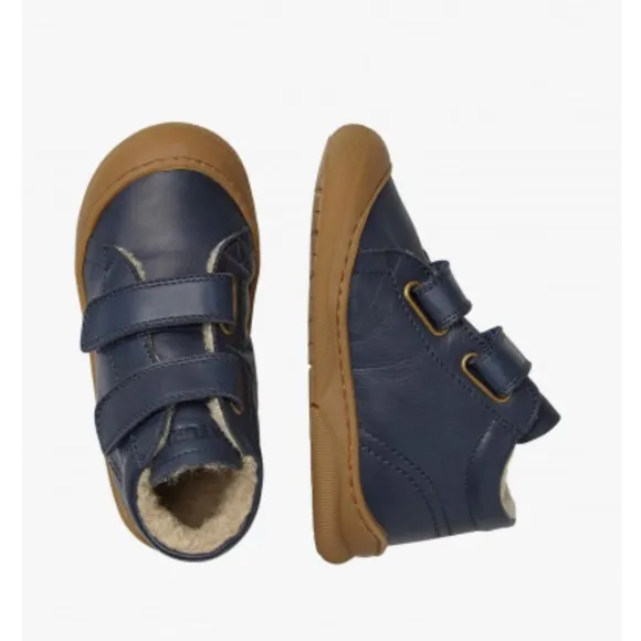 NWT NATURINO NIREZ VL Strap high-top shoes in Navy
