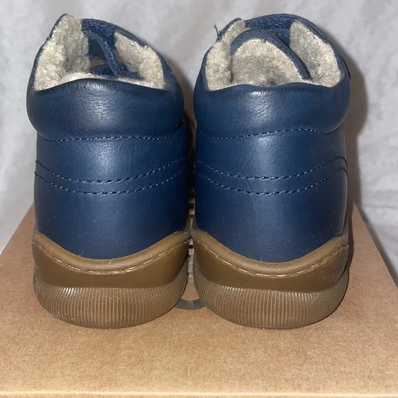 NWT NATURINO NIREZ VL Strap high-top shoes in Navy