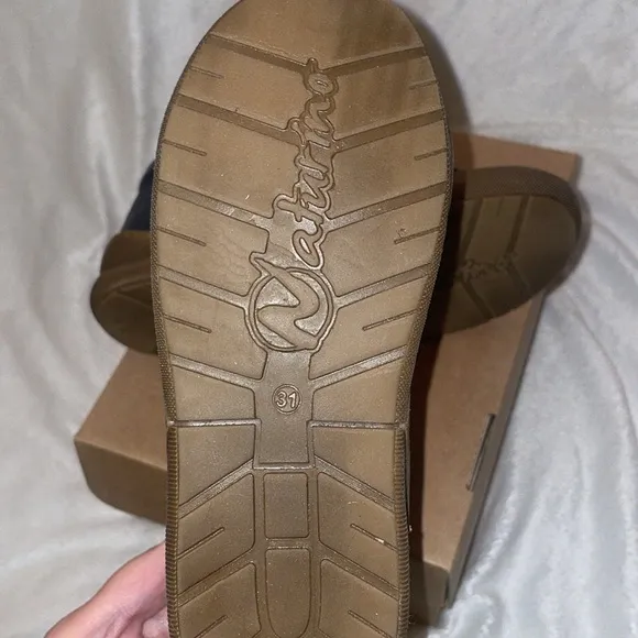 NWT NATURINO NIREZ VL Strap high-top shoes in Navy