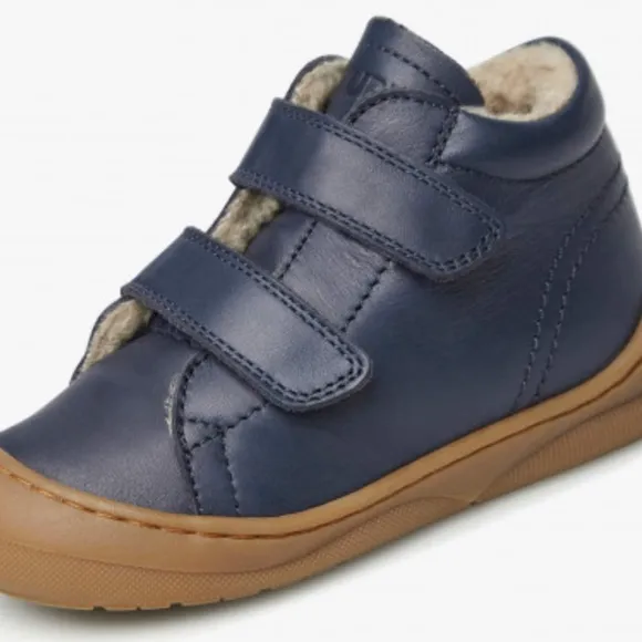 NWT NATURINO NIREZ VL Strap high-top shoes in Navy