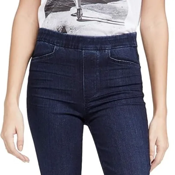 NWT Paige Denim Hoxton Ultra Skinny Pull On Jeans Sz 26 Love Z531