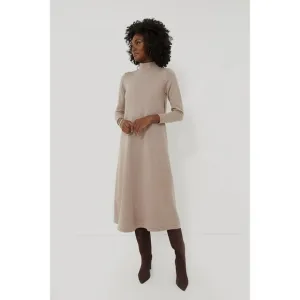 NWT Tuckernuck Ellery Knit Maxi Sweater Dress in Wheat