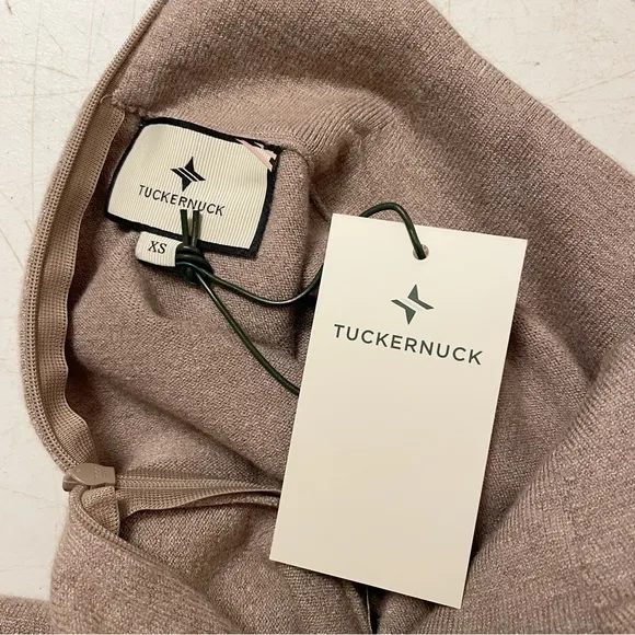 NWT Tuckernuck Ellery Knit Maxi Sweater Dress in Wheat