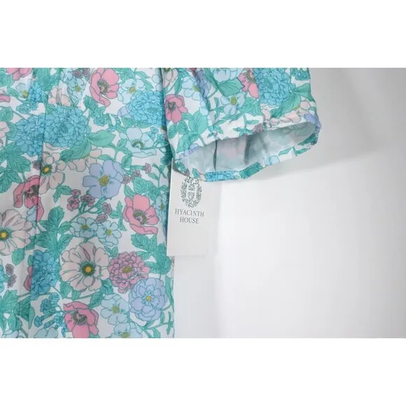 NWT Tuckernuck Hyacinth House Floral Puff Sleeve Sallie Dress Size Medium Rare