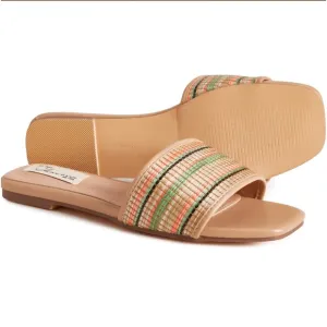 NWT VINTAGE HAVANA Finley Flat One Band Sandals