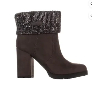 NWT Womens Circus Sam Edelman Carter Heeled Fashion Boots, Steel Grey size 6.5
