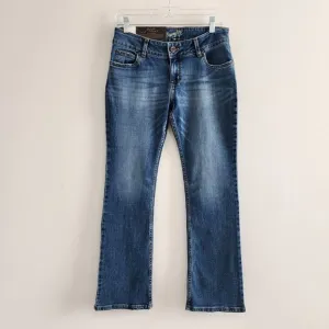 NWT Wrangler Retro Sadie Bootcut Jeans Western Blue Size 28