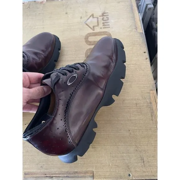 Oakley Golf Shoes Brown Vintage Size 10