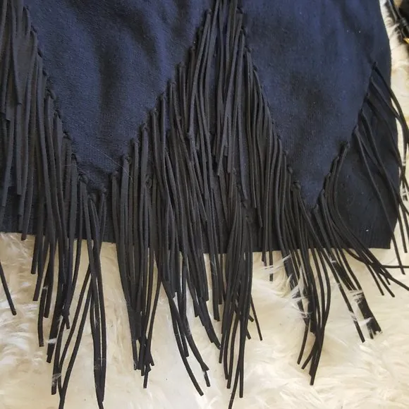 💥OC by Oleg Cassini Boho-chick Fringe Sweater💥