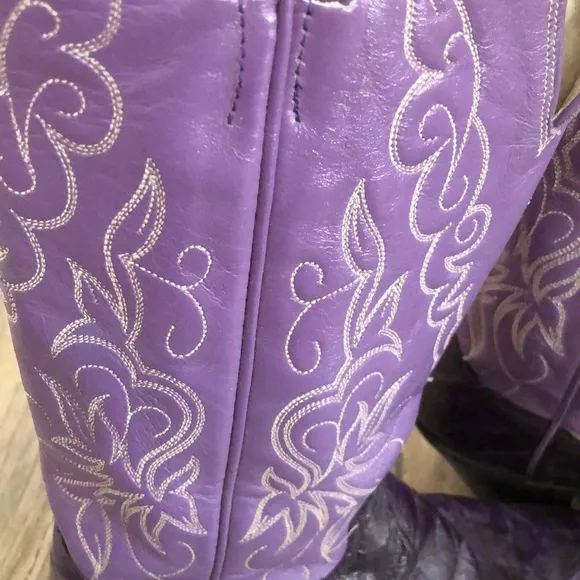 Olathe, KS, Vintage Purple Western Women's Boots
