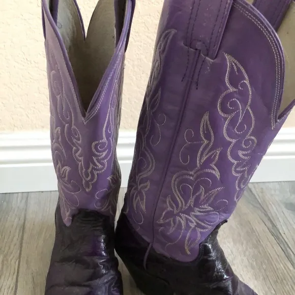 Olathe, KS, Vintage Purple Western Women's Boots